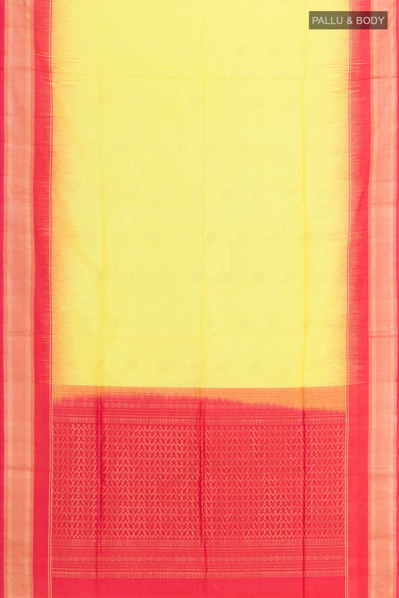 Yellow Soft Silk Saree