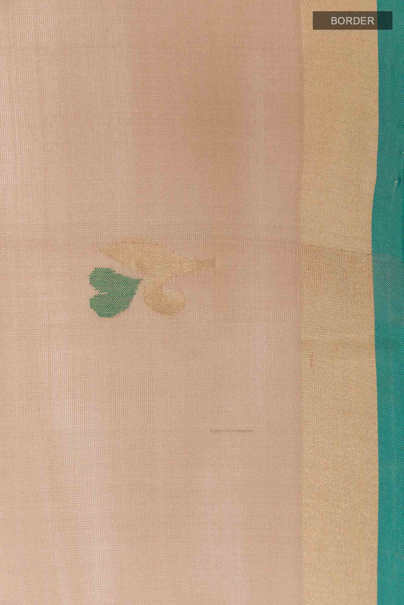 Beige Uppada Silk Saree