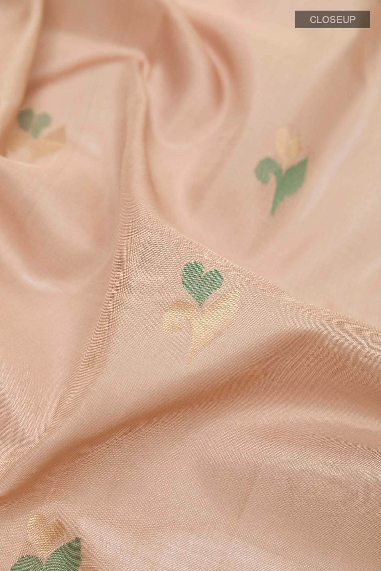 Beige Uppada Silk Saree