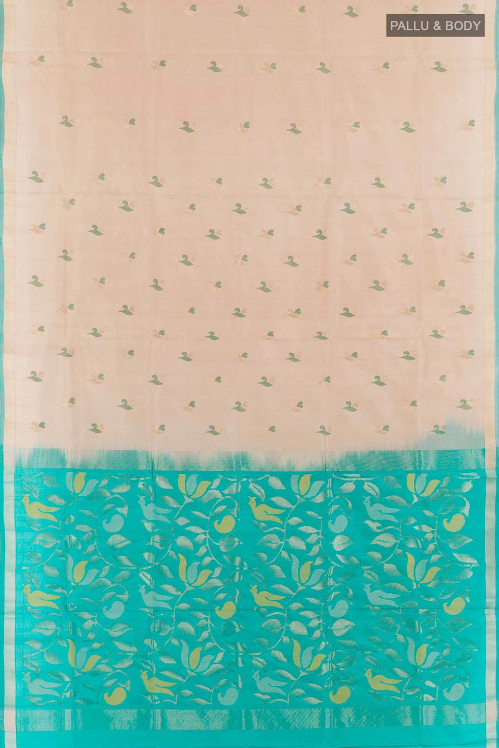 Beige Uppada Silk Saree