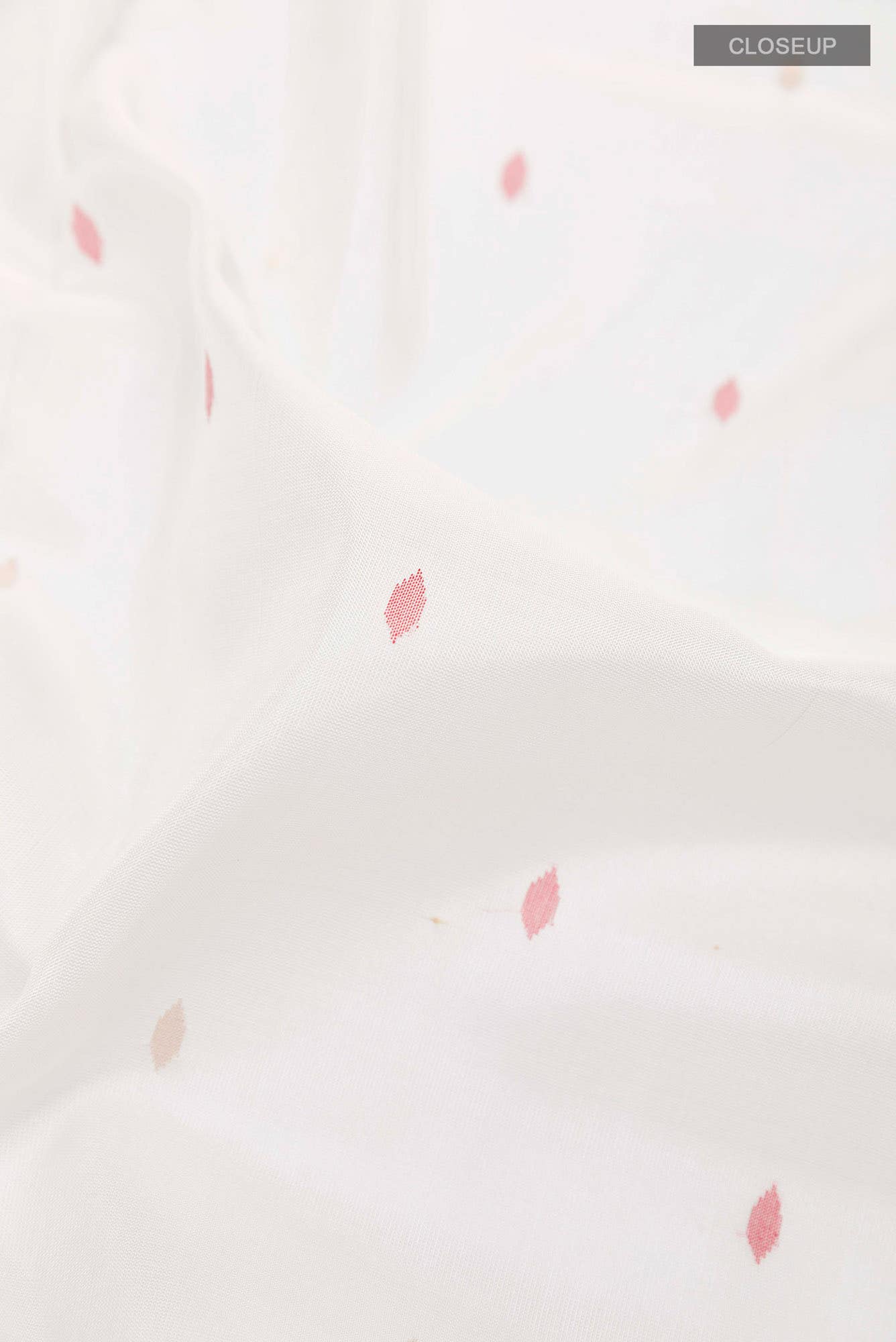 White Uppada Silk Saree