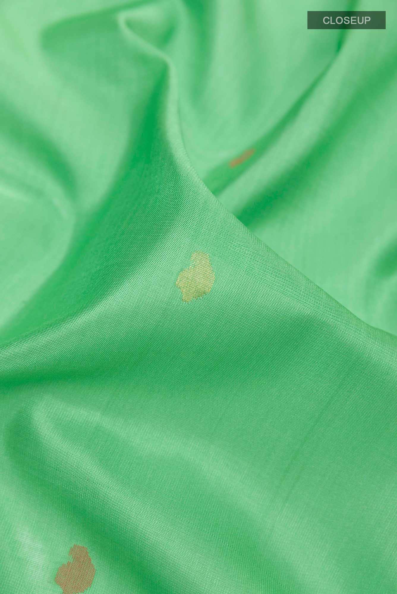 Sea Green Uppada Silk Saree