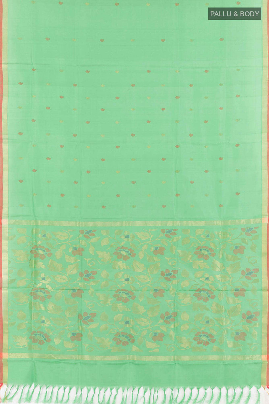 Sea Green Uppada Silk Saree