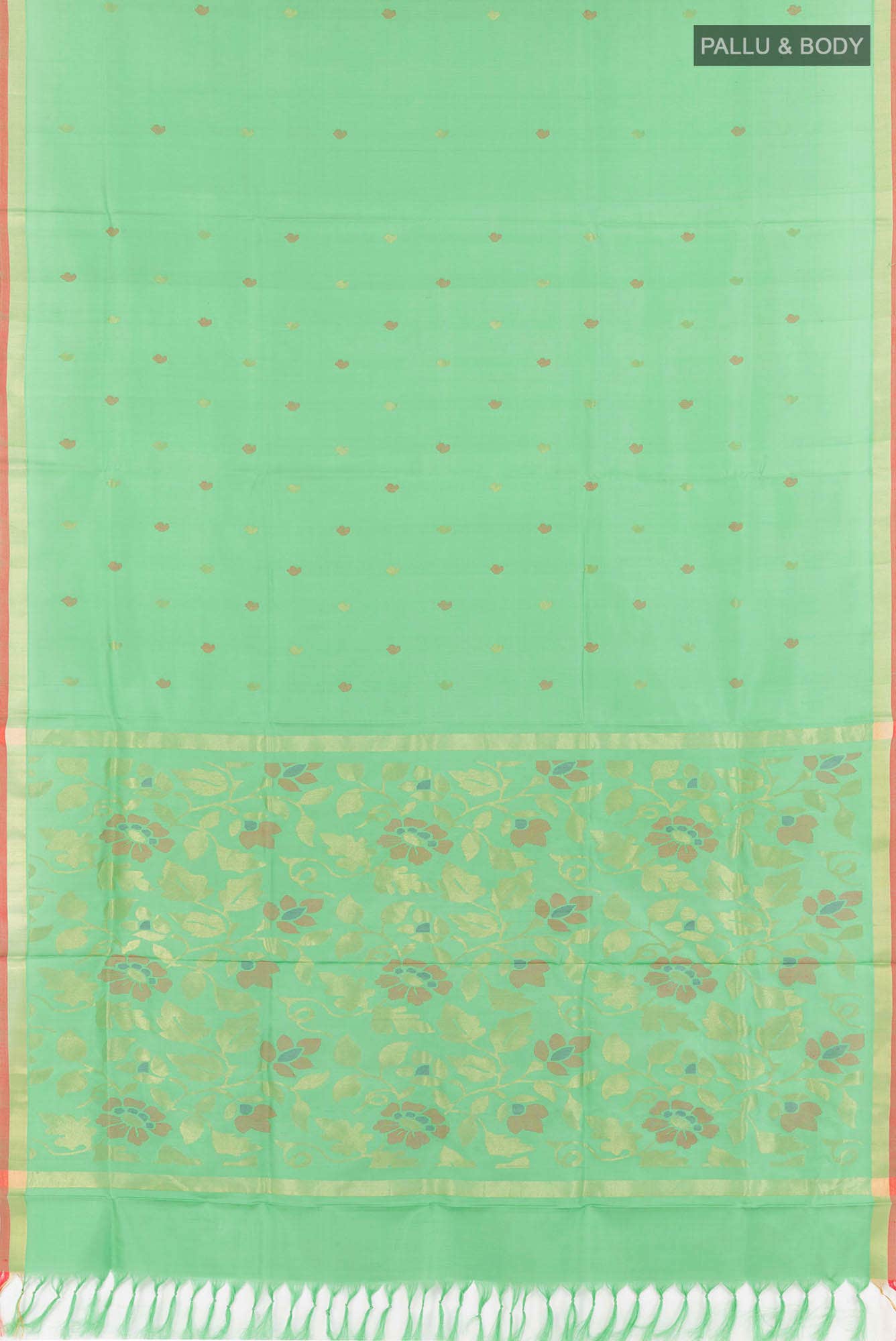 Sea Green Uppada Silk Saree