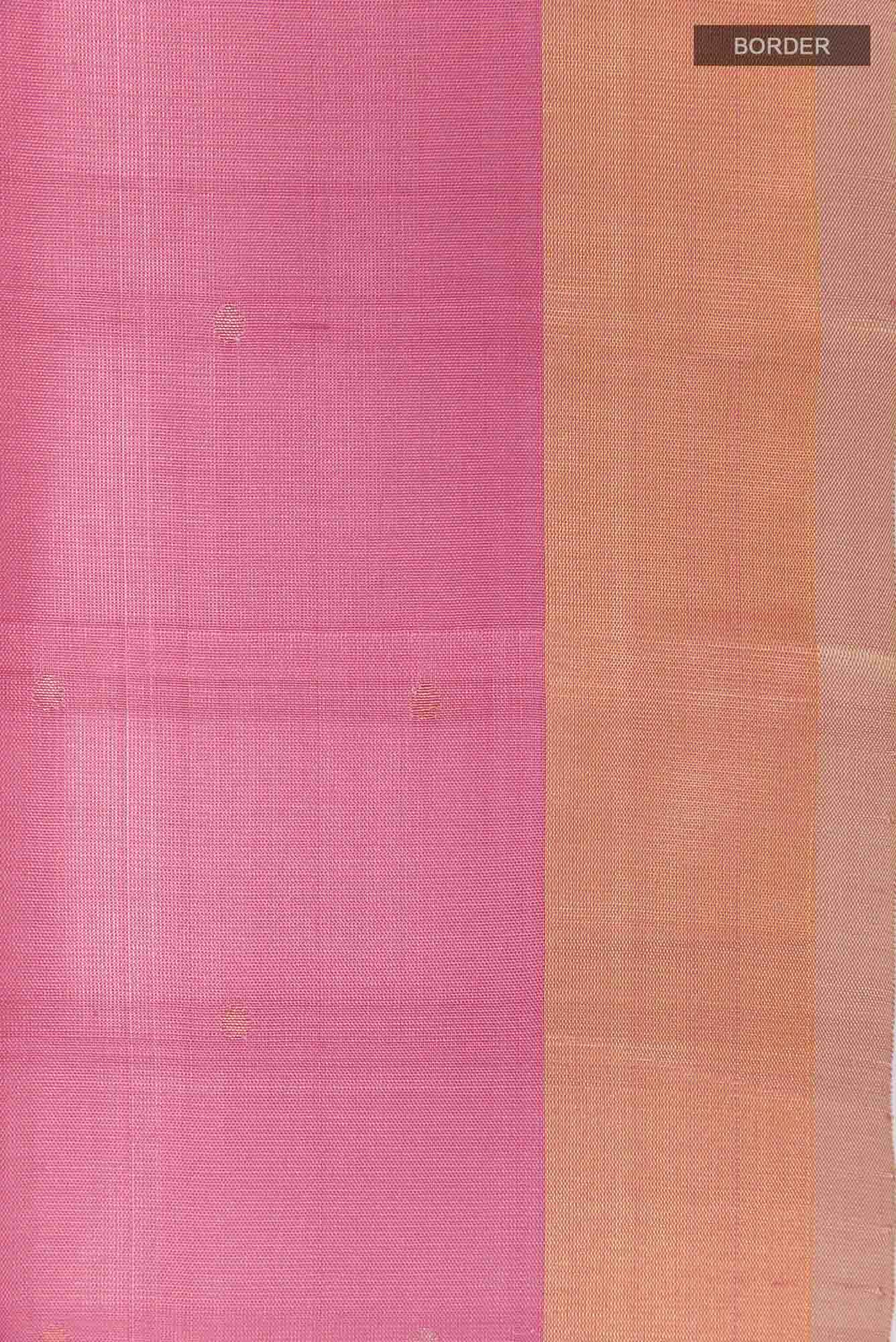 Pink Uppada Silk Saree