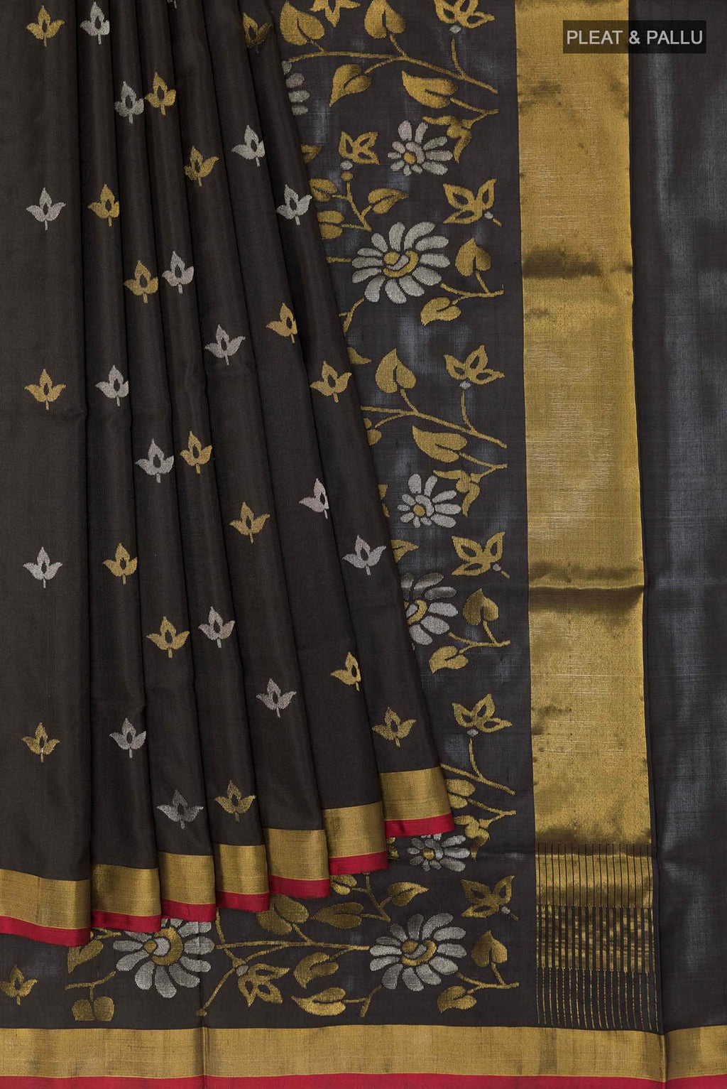 Black Uppada Silk Saree
