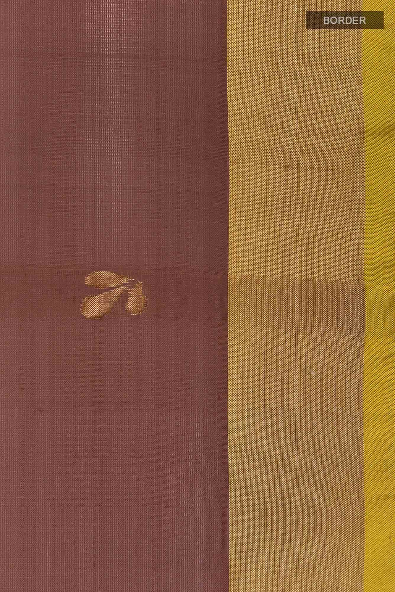 Pure Silk Pure Zari Mauve Uppada Saree