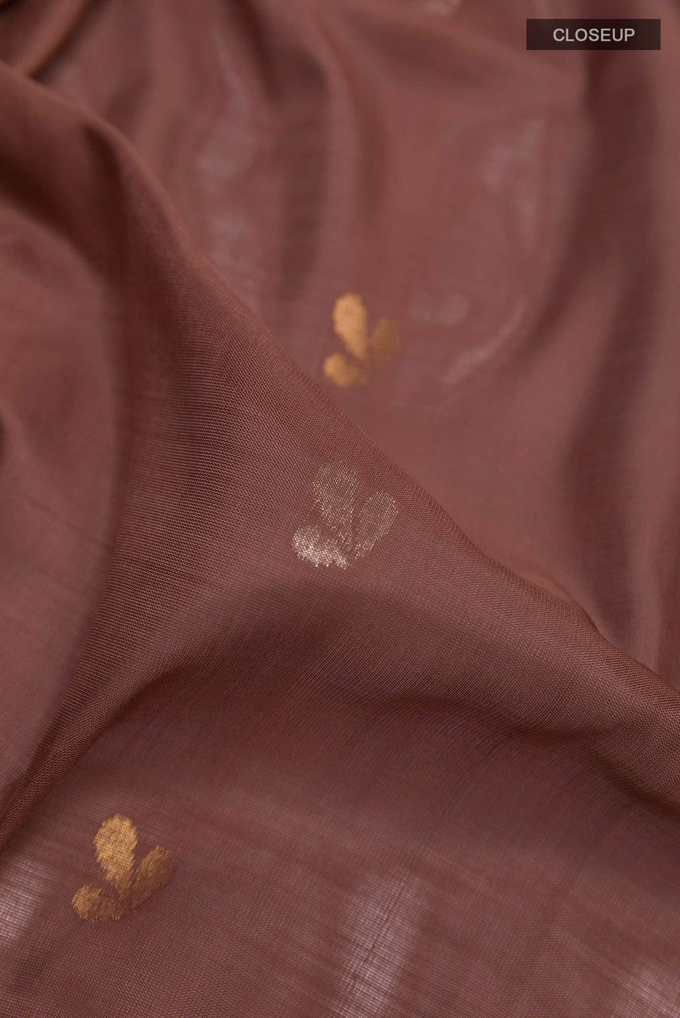 Pure Silk Pure Zari Mauve Uppada Saree