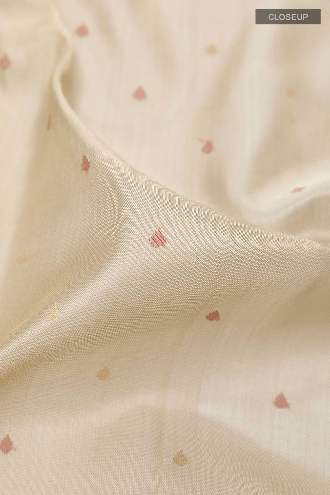Beige Uppada Silk Saree