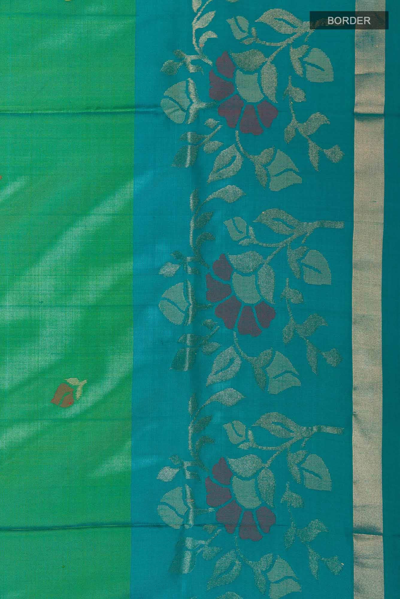 Green Uppada Silk Saree