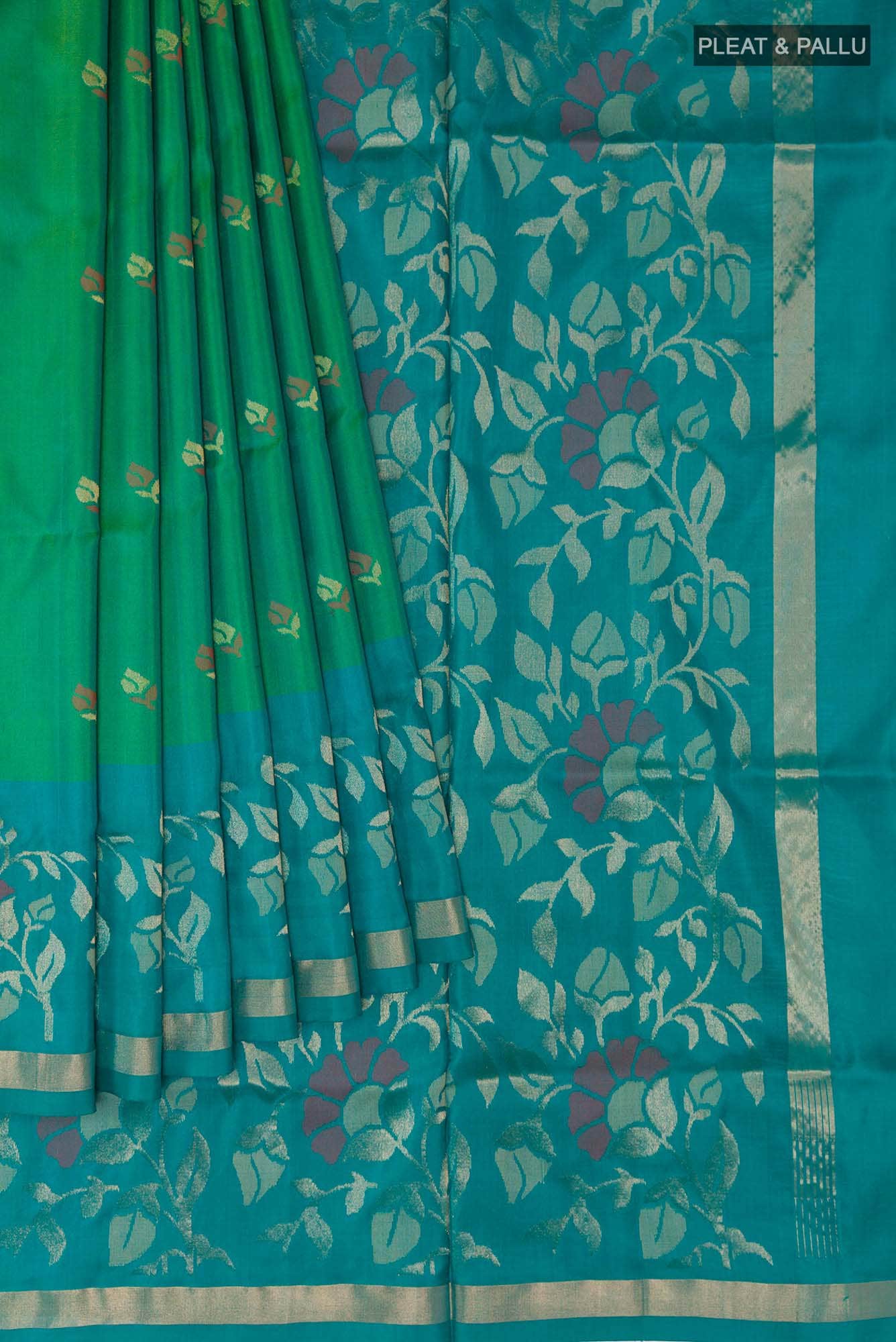 Green Uppada Silk Saree