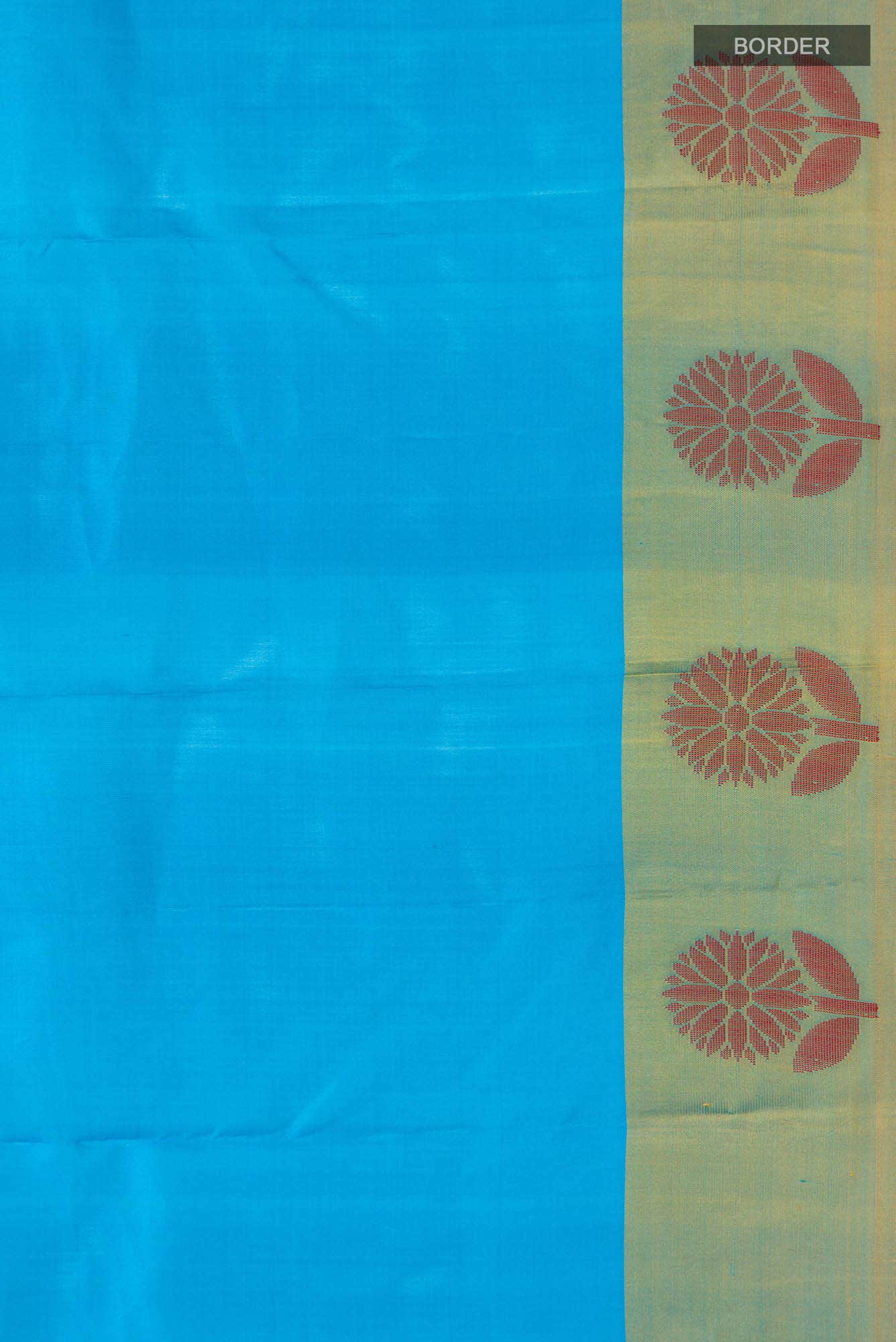 Blue Kanchipuram Silk Saree