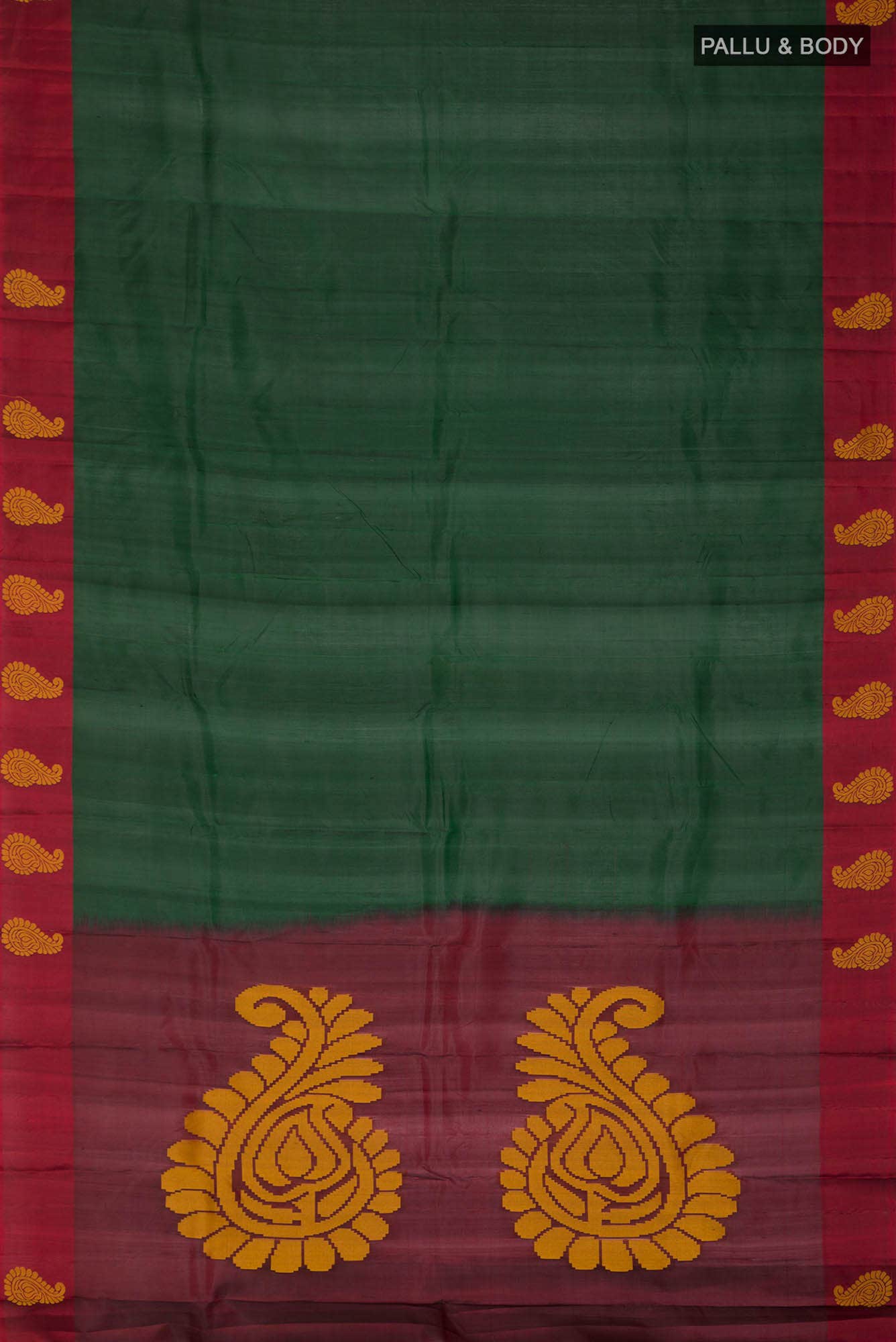 Green Kanchipuram Silk Saree