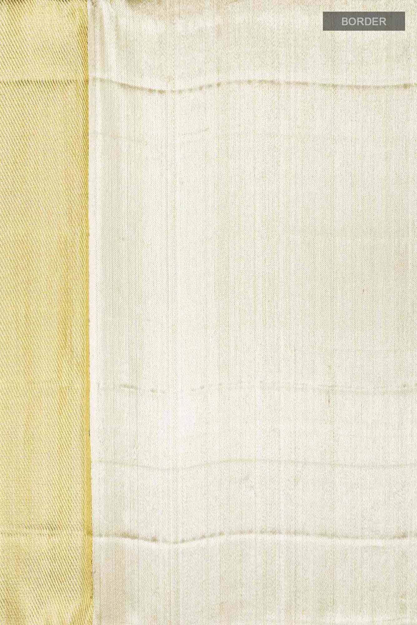 Gold Kanchipuram Tissue Silk Saree