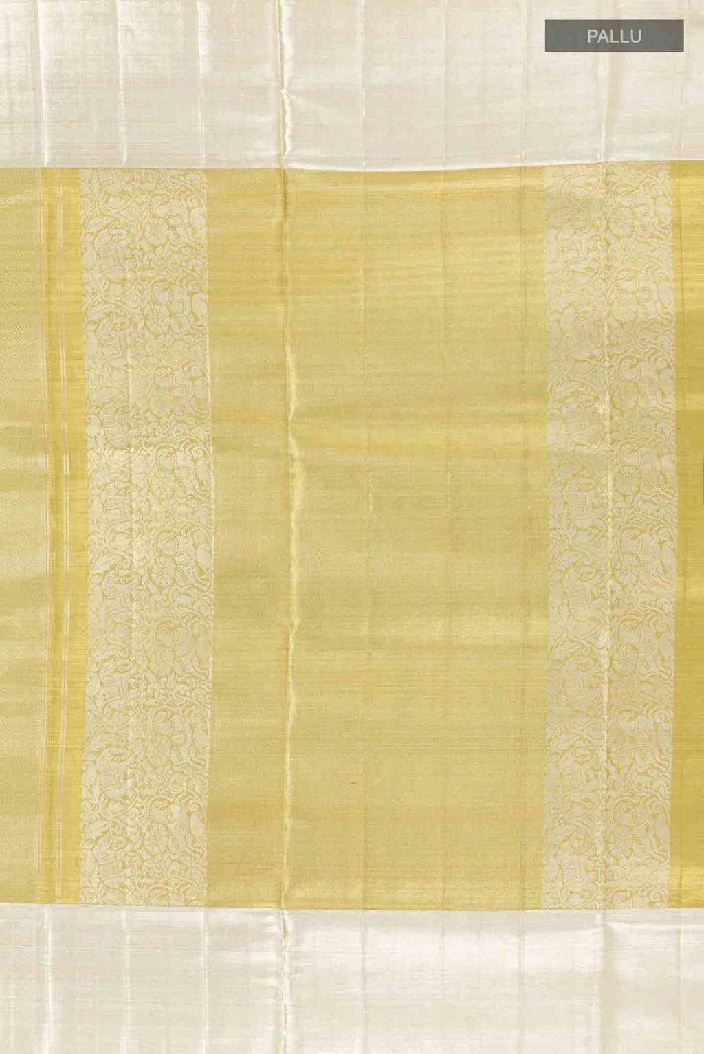 Gold Kanchipuram Tissue Silk Saree
