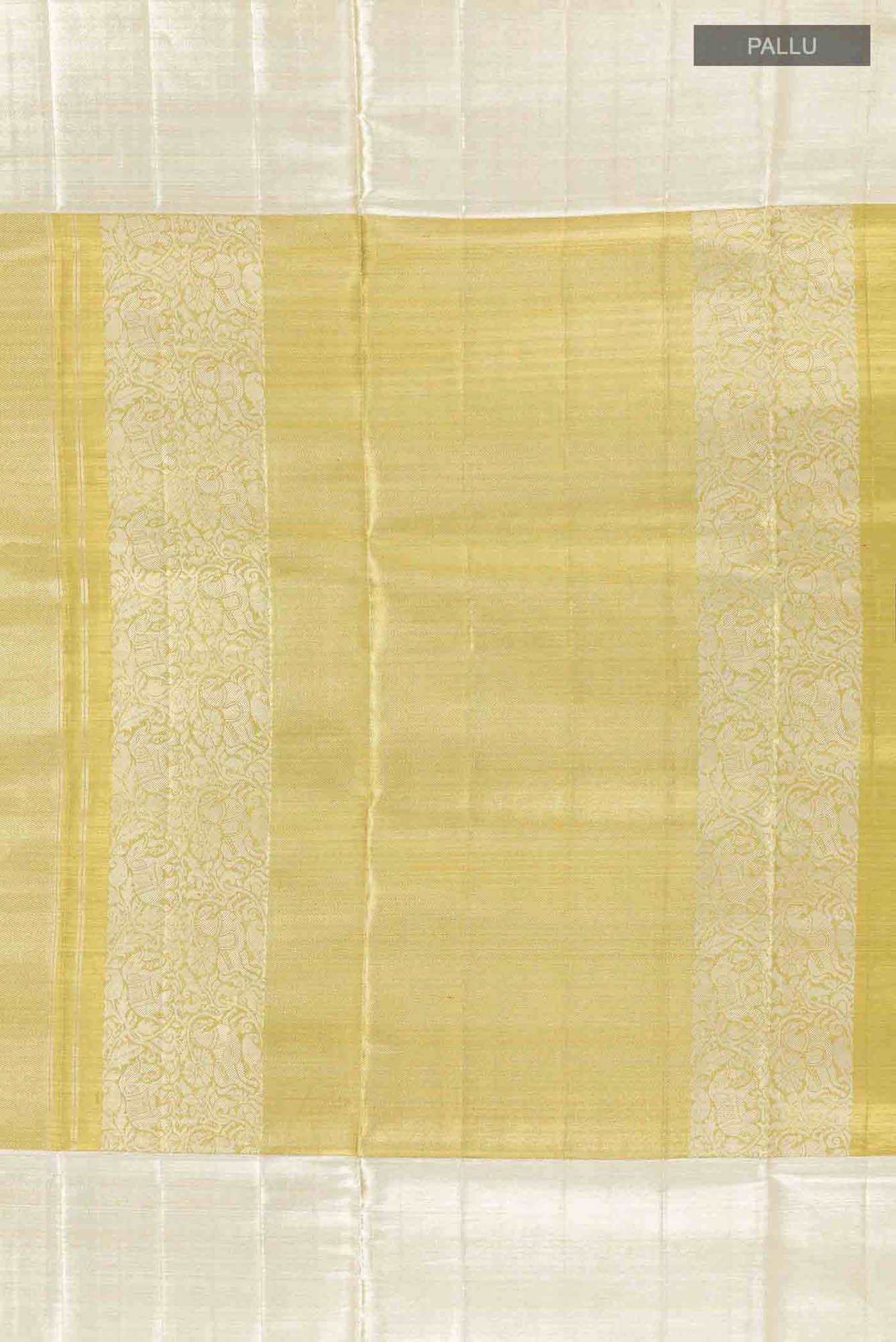 Gold Kanchipuram Tissue Silk Saree