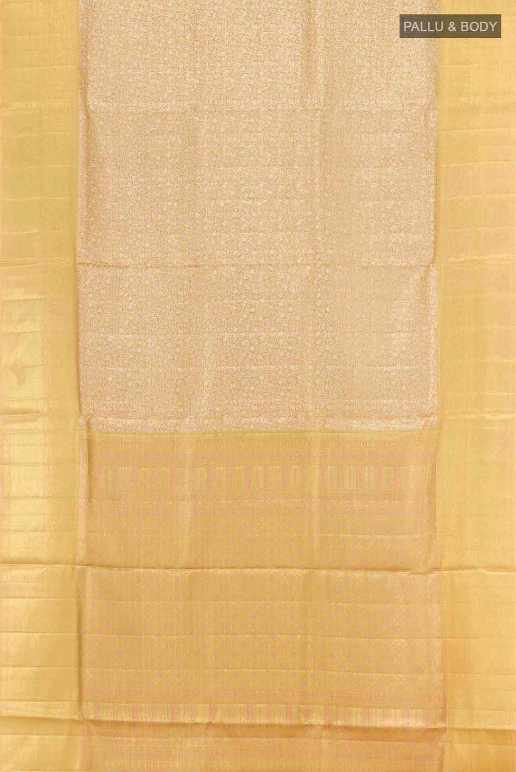 Gold Kanchipuram Tissue Silk Saree