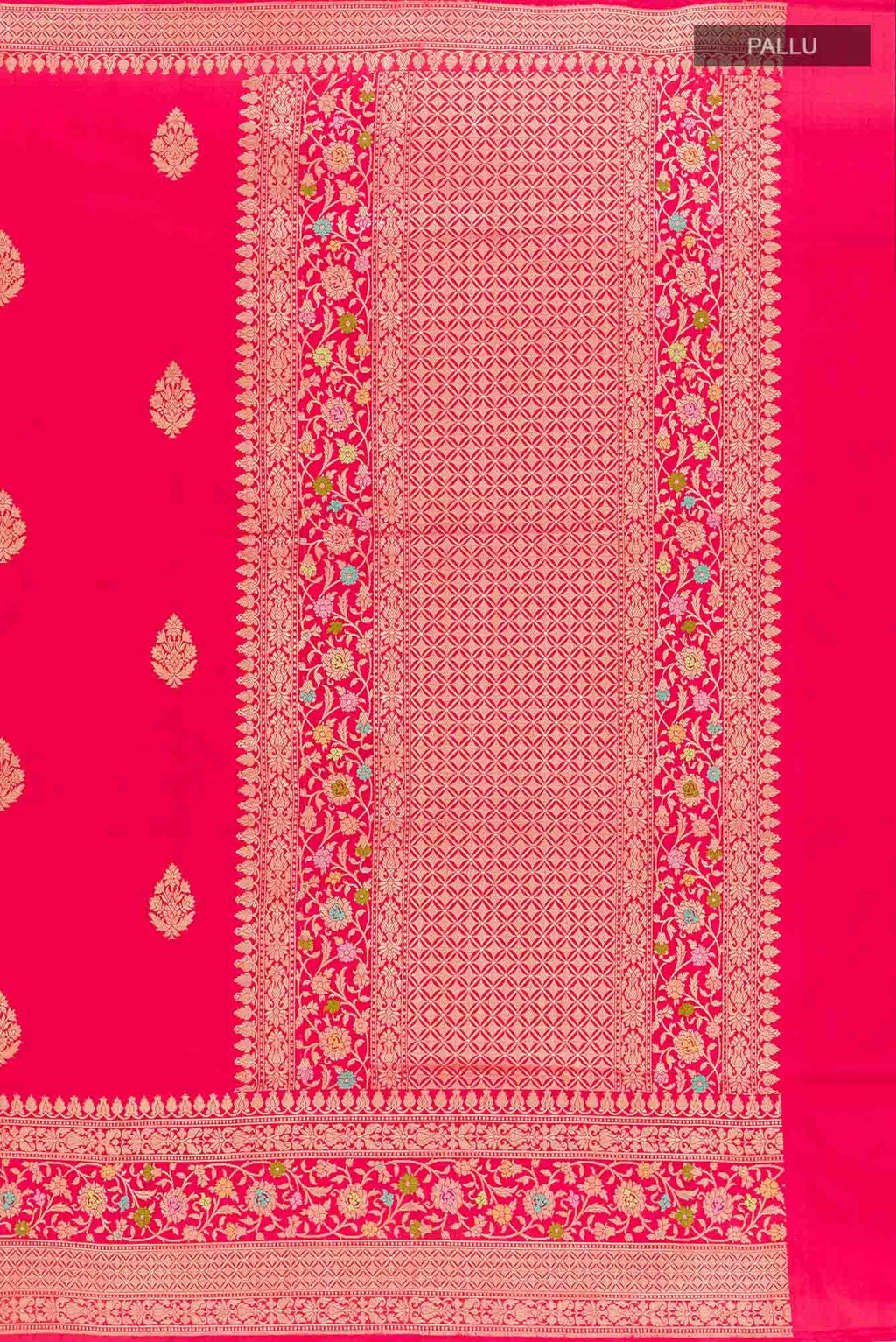 Red Banarasi Saree