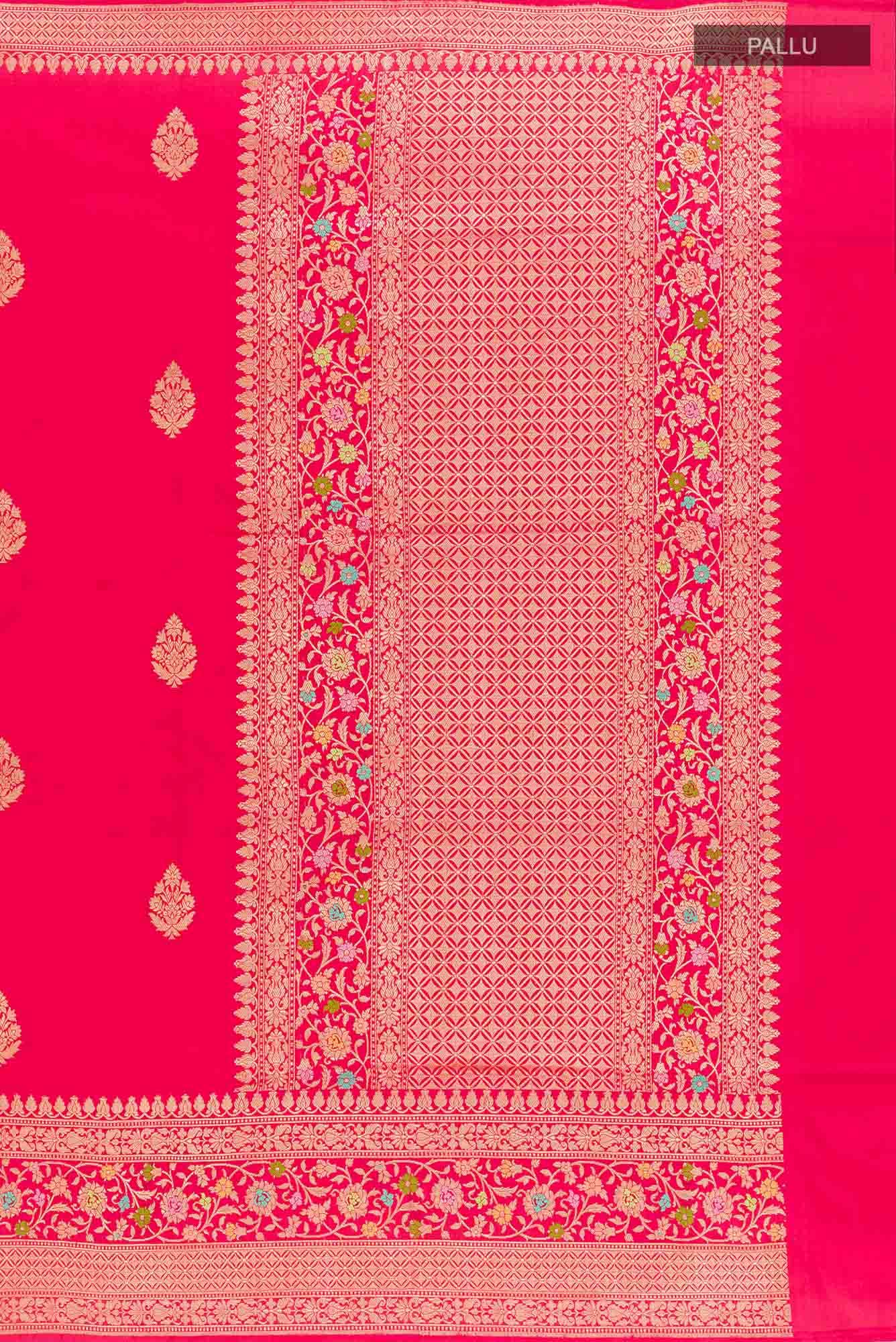 Red Banarasi Saree