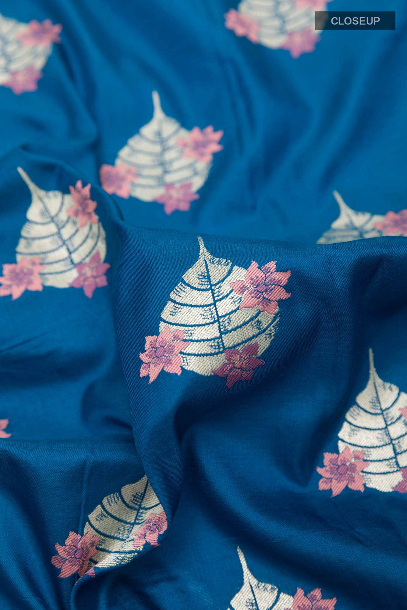 Blue Banarasi Saree