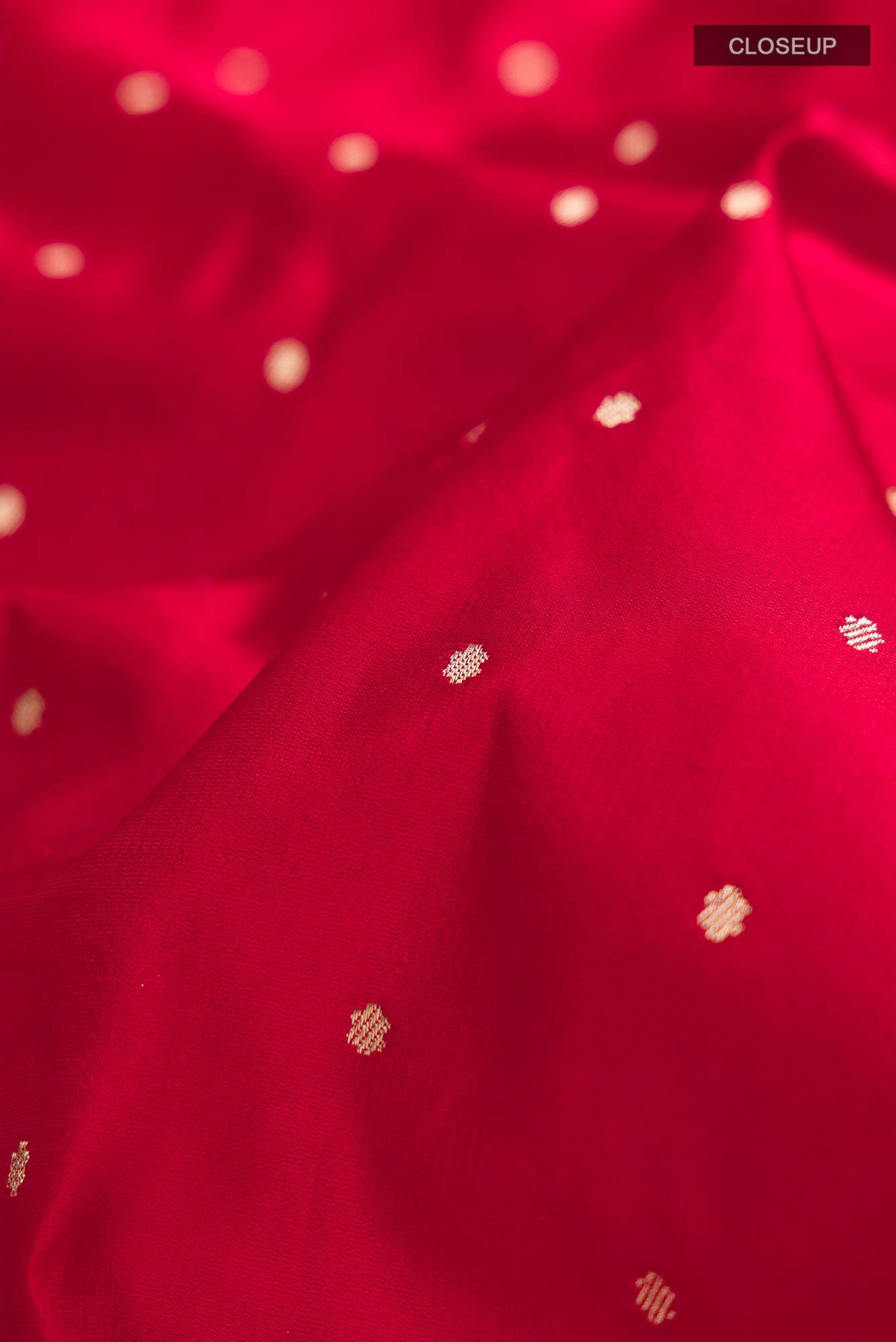 Red Banarasi Silk Saree