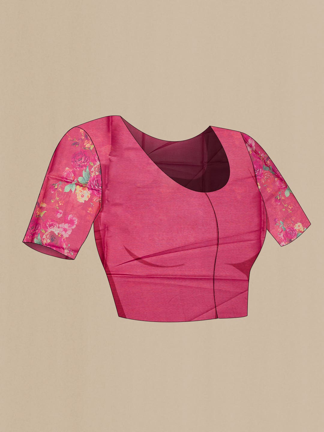 Multi Tussar Silk Saree