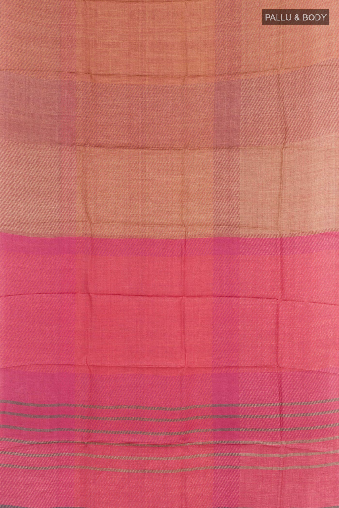 Multi Tussar Silk Saree