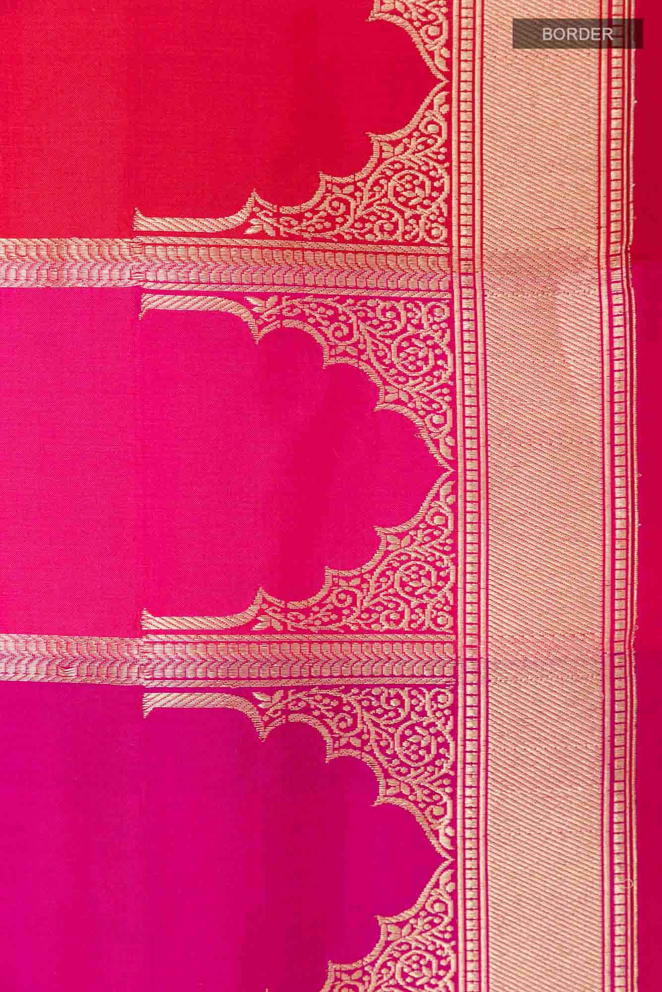 Multi Banarasi Katan Silk Saree