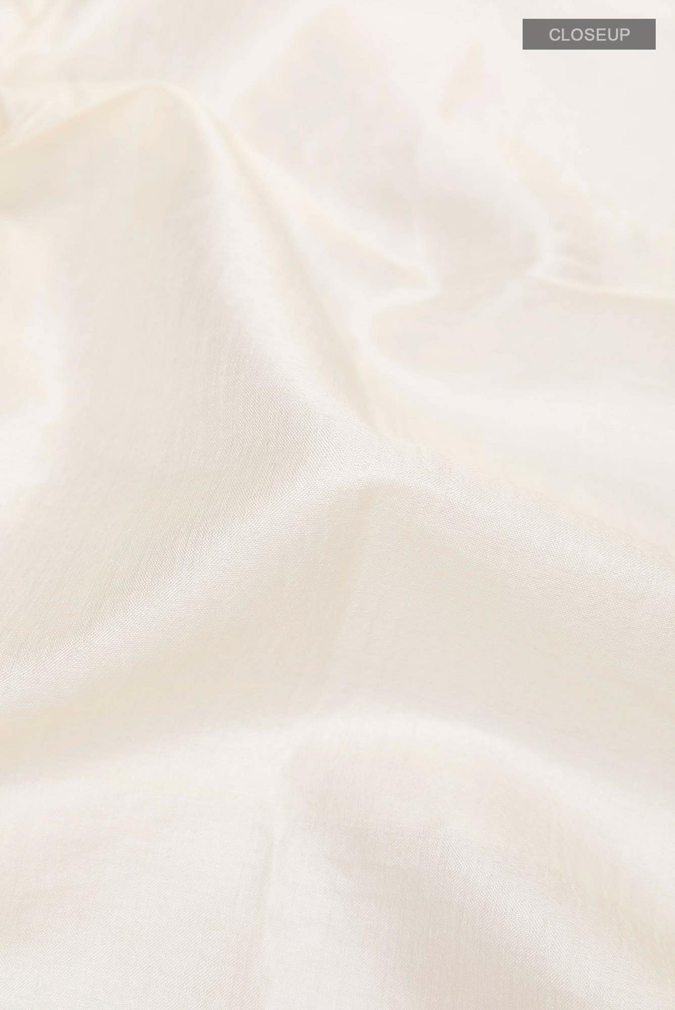 Off White Tussar Saree
