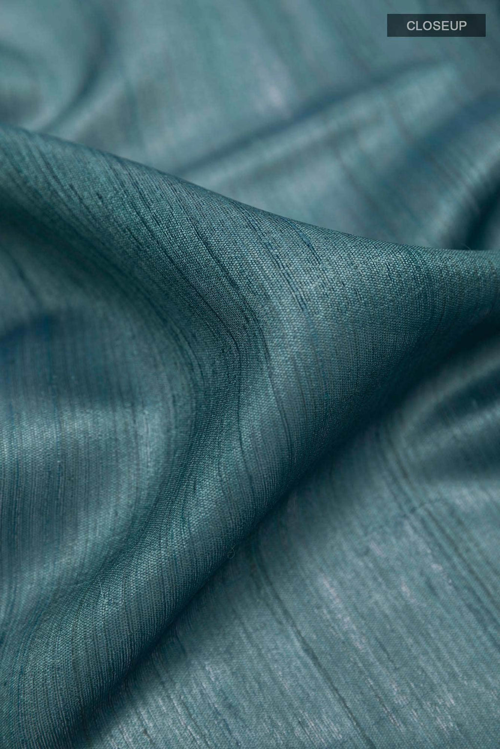 Blue Tussar Saree