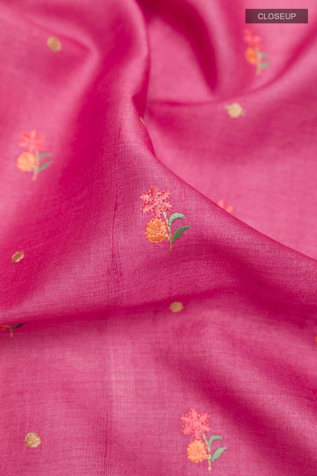 Purple Tussar Saree