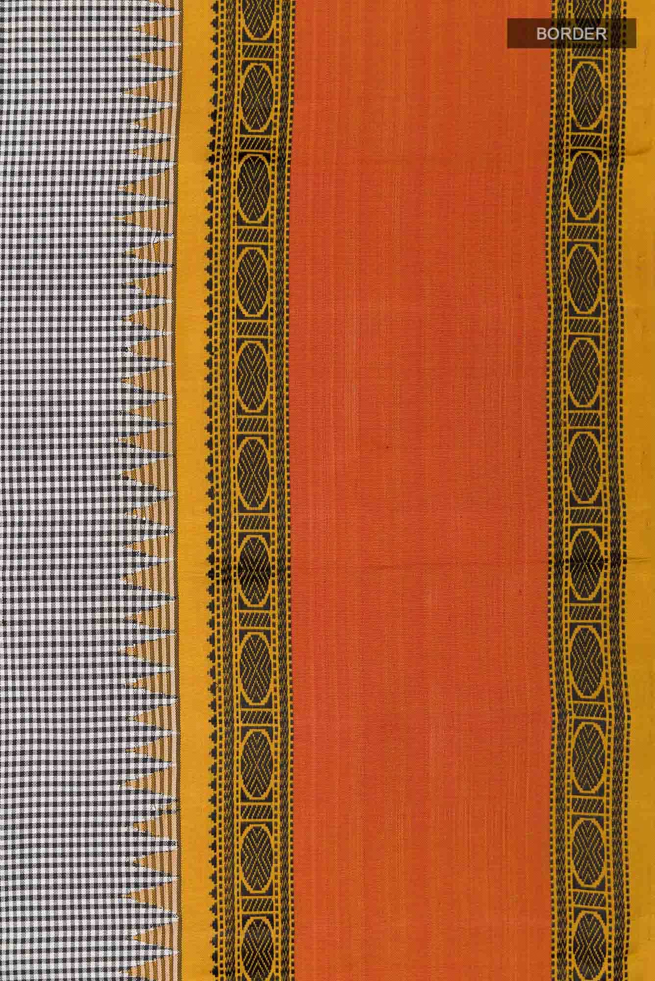 Black Kanchipuram Silk Saree