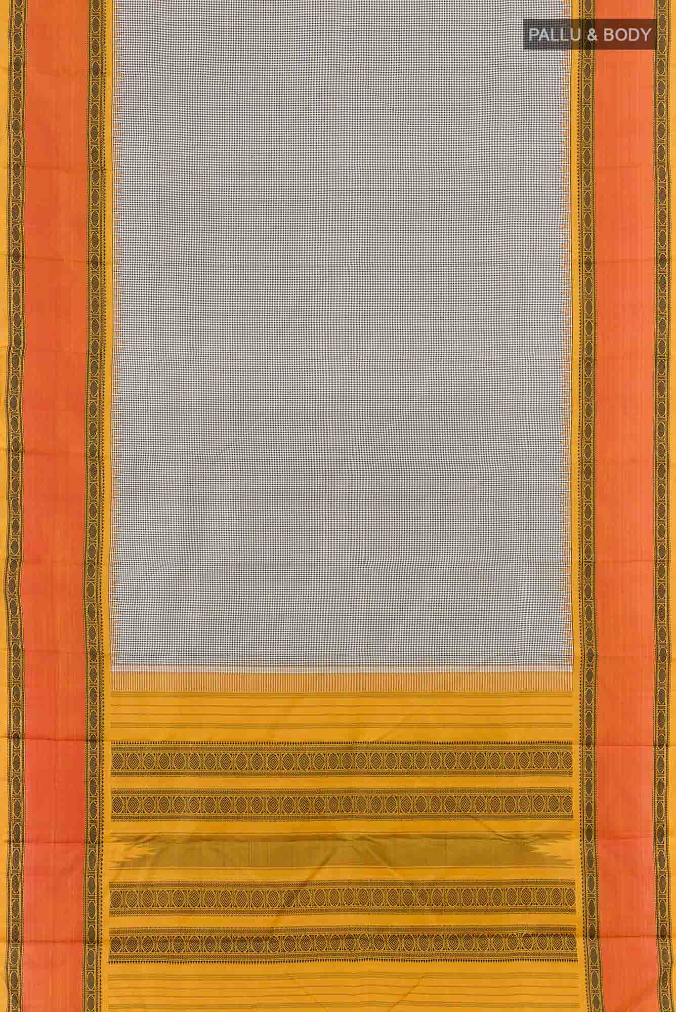 Black Kanchipuram Silk Saree