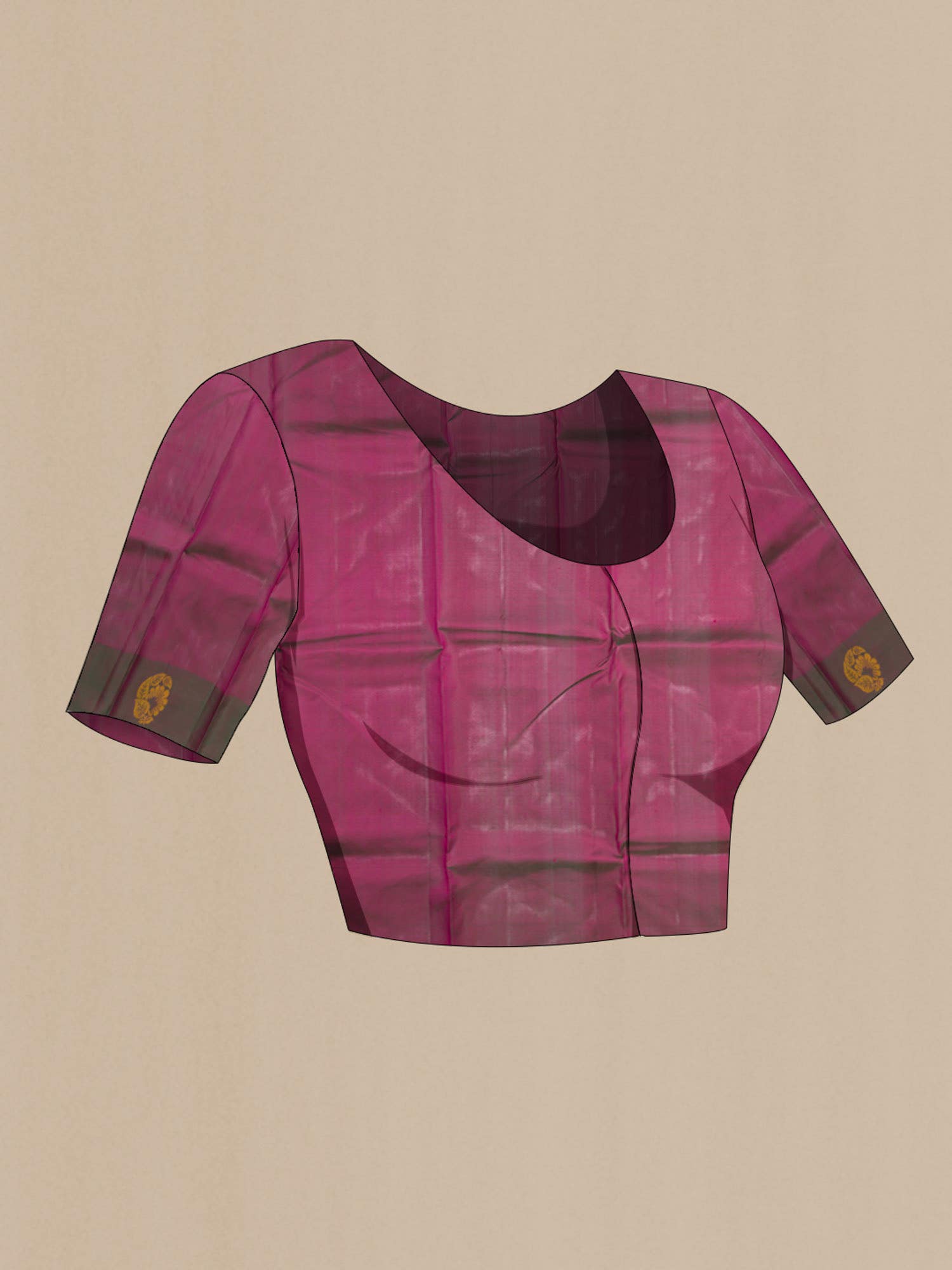 Pink Kanchipuram Saree