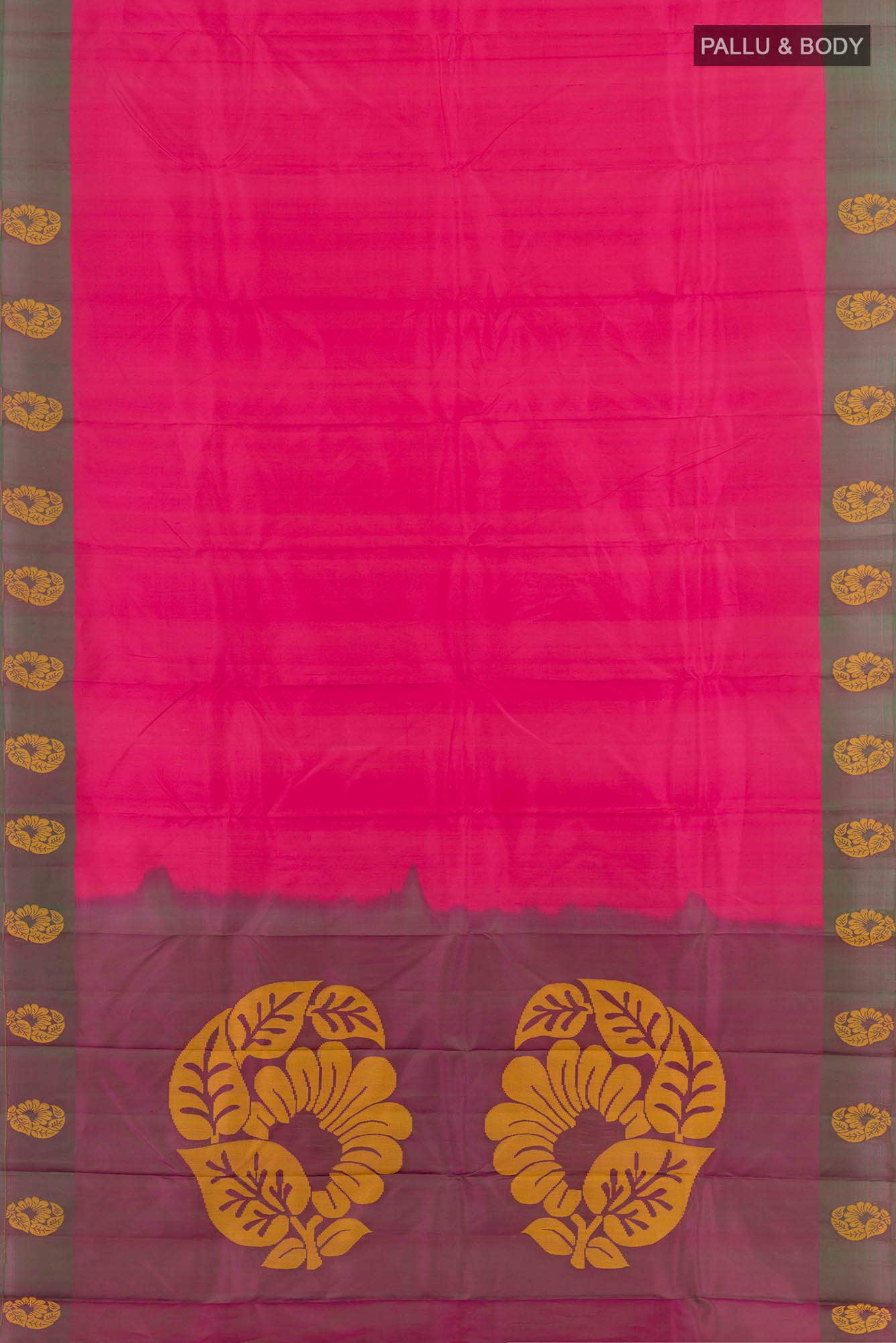 Pink Kanchipuram Saree