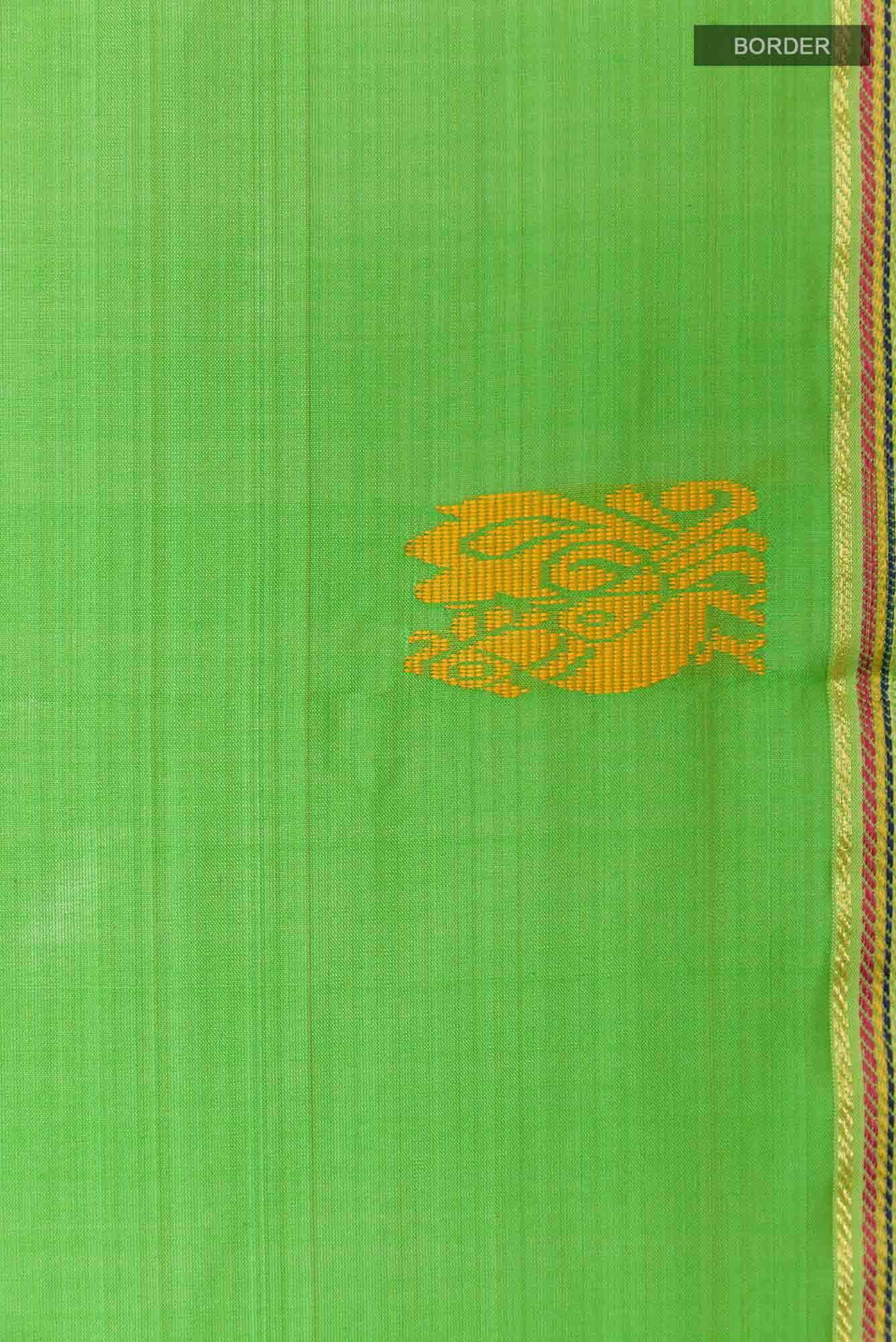 Green Kanchipuram Saree