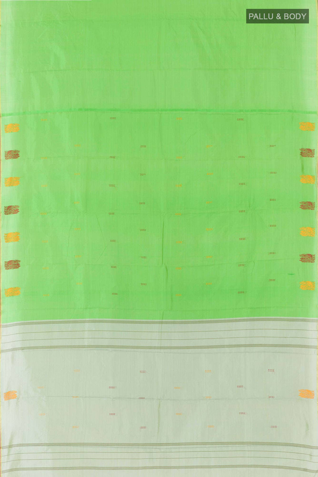 Green Kanchipuram Saree