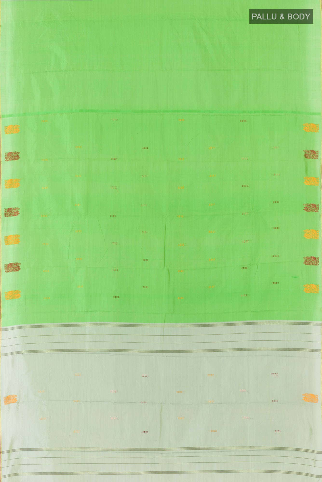 Green Kanchipuram Saree