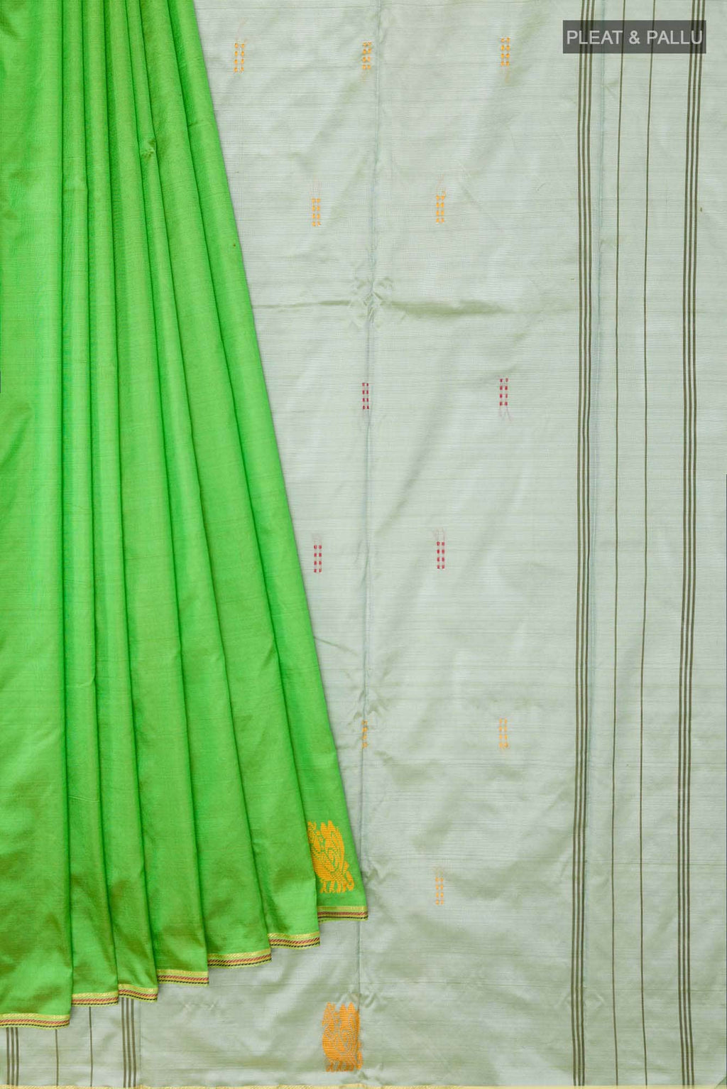 Green Kanchipuram Saree