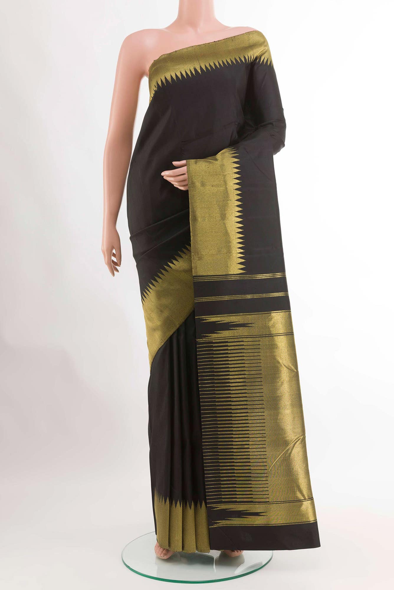 Green Kanchipuram Silk Saree