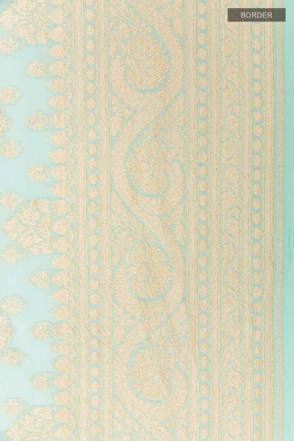 Blue Banarasi Saree