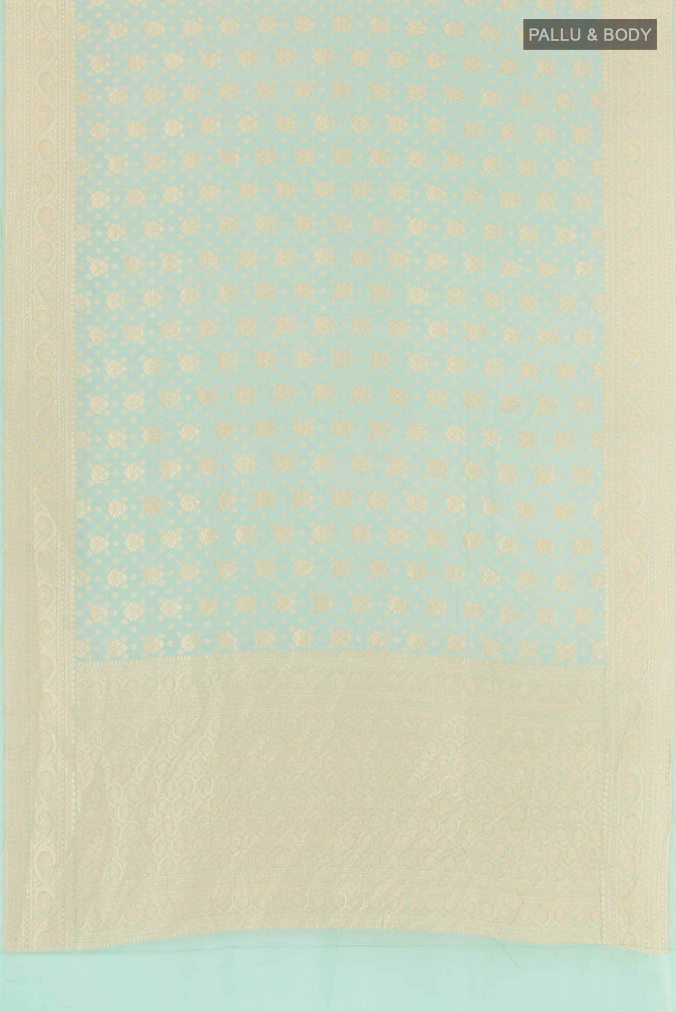 Blue Banarasi Saree