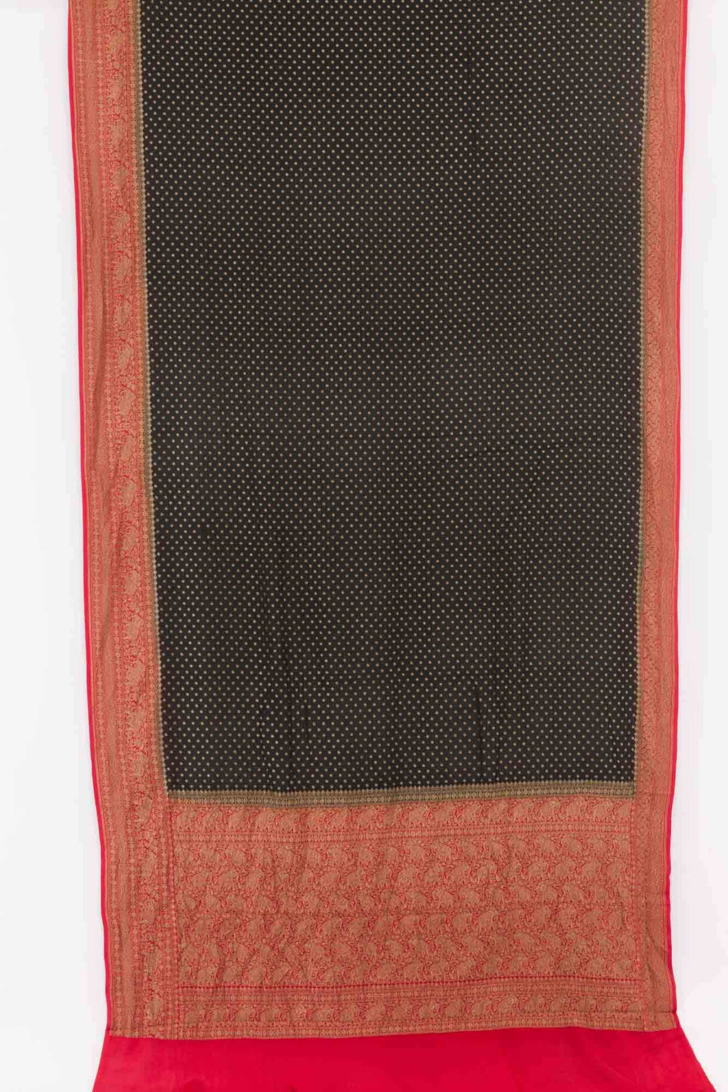 Black Georgette Saree