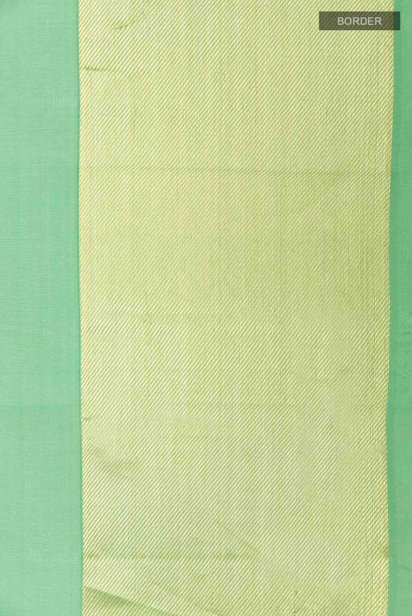 Green Kanchipuram Saree