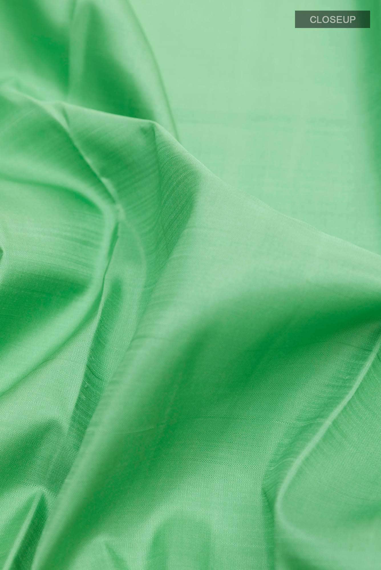 Green Kanchipuram Saree