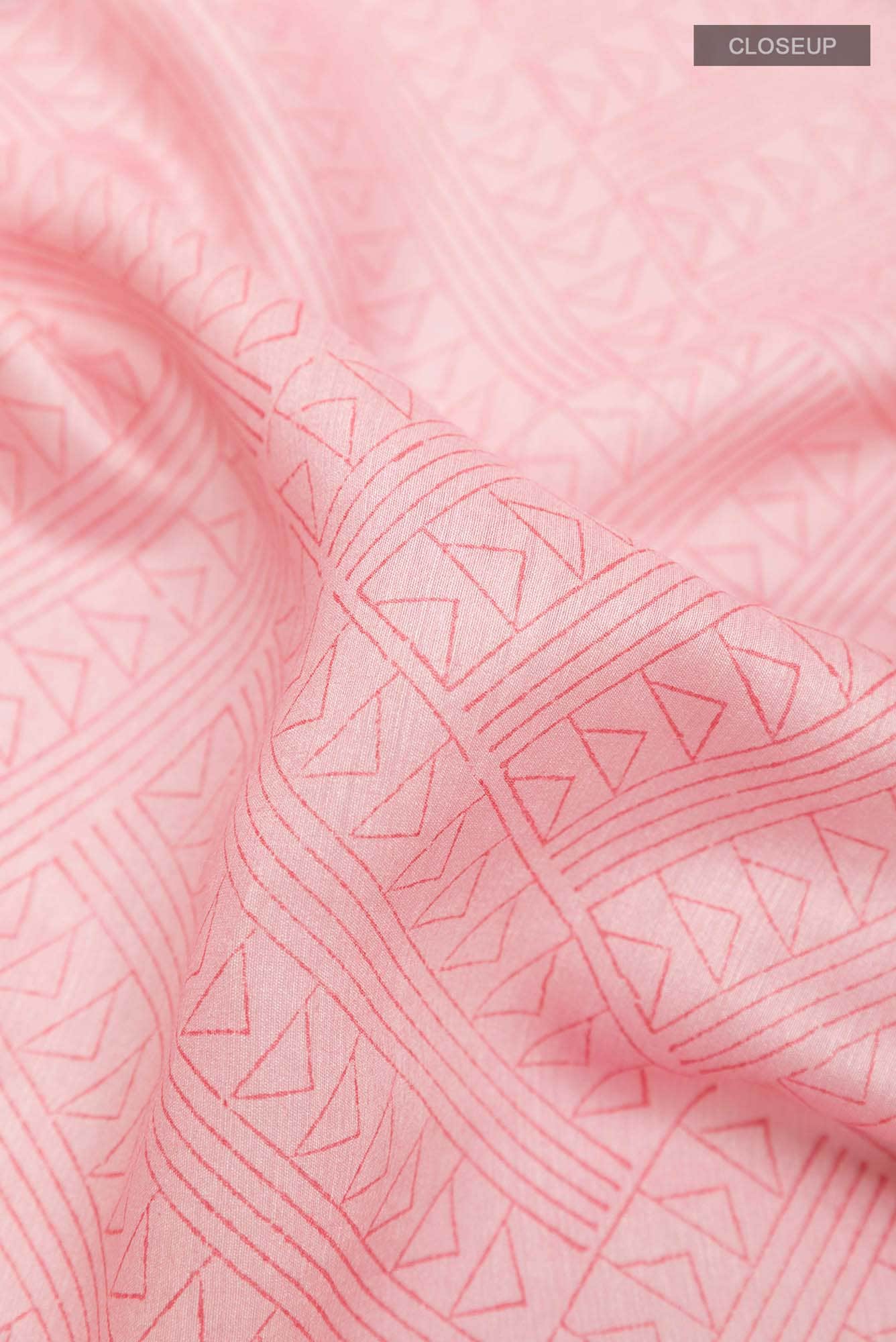 Pink Tussar Saree
