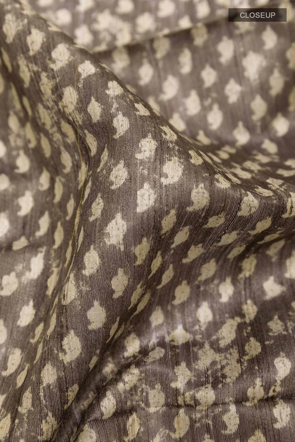 Grey Tussar Saree