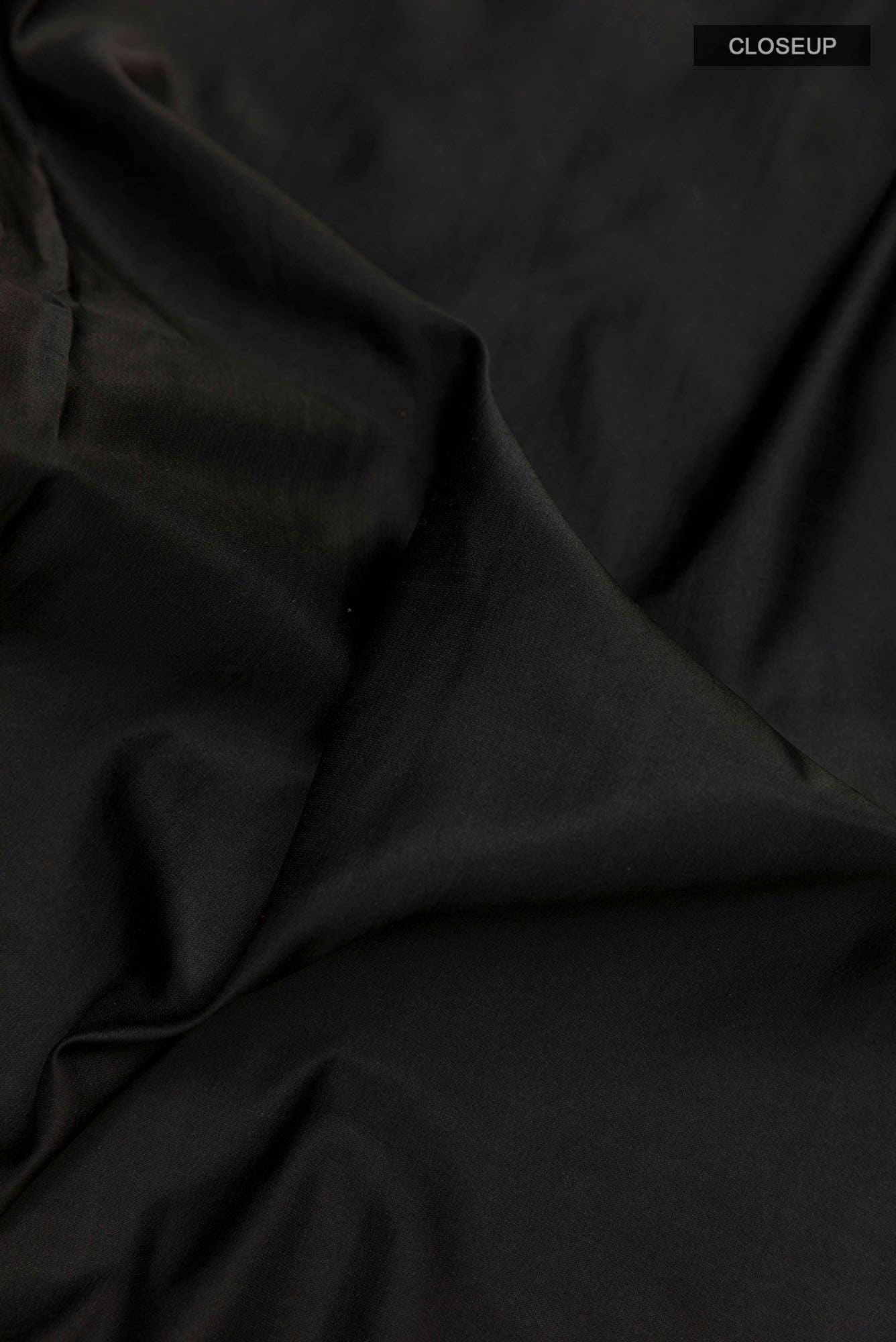 Black Banarasi Silk Saree