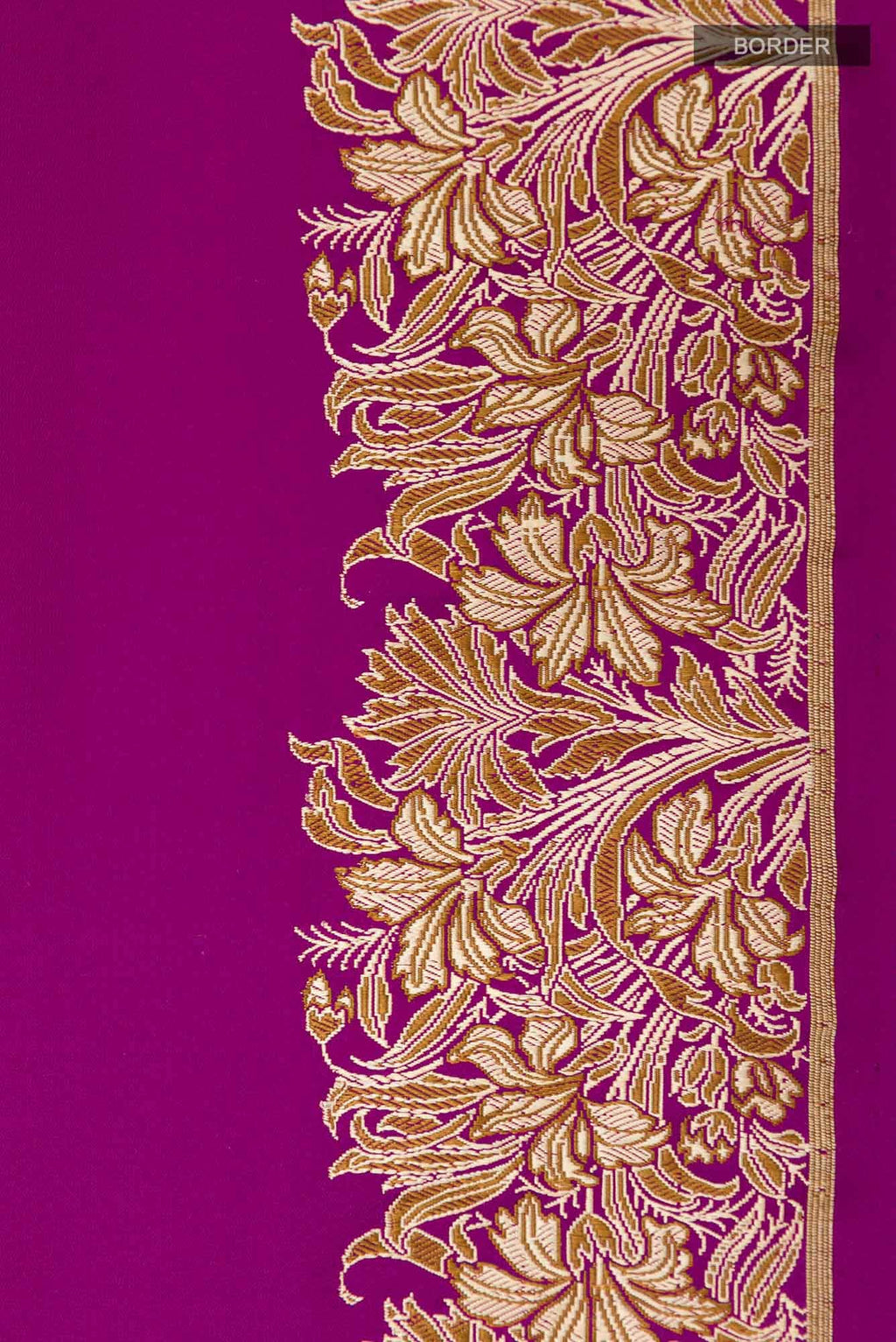 Magenta Banarasi Saree