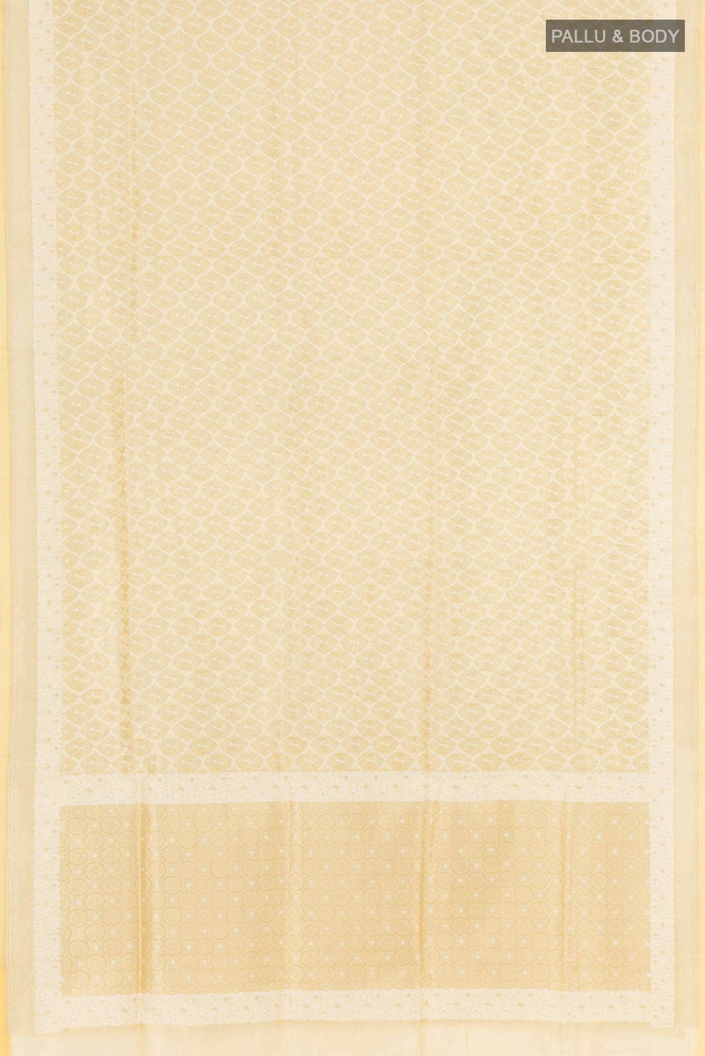 Golden Banarasi Tissue Silk Saree